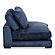 Plunge Slipper Chair Navy by Moe's Home Collection