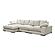 Plunge Large Sectional Cappuccino by Moe's Home Collection