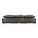 Plunge Large Sectional Charcoal by Moe's Home Collection