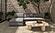Warby Outdoor Coffee Table beige by Moe's Home Collection