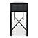 Mako Console Table Black by Moe's Home Collection