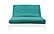 Medley Sea Linen Texture Futon Cover by Prestige