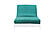 Medley Sea Linen Texture Futon Cover by Prestige