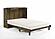 Express Wildwood Brown Queen Murphy Cabinet Bed by Night & Day Furniture