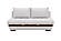 Neptune Sofa Bed Sleeper (Queen Size) Light Gray w/Dark Accent by Prestige Furnishings