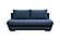 Neptune Sofa Bed Sleeper (Queen Size) Blue w/Dark Accent by Prestige Furnishings