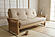 Nikko Futon Frame Natural by Prestige