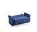 Orbit Blue Convertible Loveseat by Casamode
