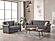 Orbit Dark Brown Convertible Sofa Bed by Casamode