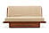 Okinawa Futon Frame with Drawer and Storage Rack by Prestige