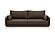 Oliver Sofa Bed Sleeper (Queen Size) Brown by Prestige Furnishings