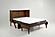 Olympia Black Walnut Queen Murphy Cabinet Bed by Night & Day Furniture