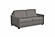 California Sofa Bed, Double in Echosuede Charcoal (Gray) by Palliser