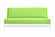 Natural 100% Cotton Neon Lime Green Futon Cover by Comfort Pure