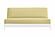 Natural 100% Cotton Pale Yellow Futon Cover by Comfort Pure