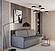 [Floor Sample] New Oliver Sofa Bed Sleeper (Queen Size) Light Gray by Prestige Furnishings