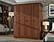 Regal Wardrobe Armoire w/Raised Panel by Palace Imports