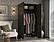 Urban 2-Door Wardrobe Armoire w/Raised Panel by Palace Imports