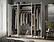 Urban 4-Door Wardrobe Armoire w/Mirrored Panel - White by Palace Imports