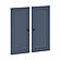 Modular Raised Panel Double Door by Palace Imports