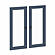 Modular Double Glass 2 Door by Palace Imports