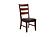 F1283 Wood Dining Chair Walnut by Poundex