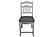 F1799 Wood Dining High Chair Antique White by Poundex