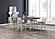F1799 Wood Dining High Chair Antique White by Poundex