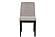 F1805 Wood Upholstered Dining Chair Walnut by Poundex