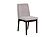 F1805 Wood Upholstered Dining Chair Walnut by Poundex