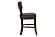 F1824 Wood Dining High Chair Espresso by Poundex
