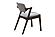 F1840 Wood Dining Chair Walnut by Poundex