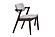 F1840 Wood Dining Chair Walnut by Poundex