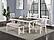 F1890 Wood Dining Chair White by Poundex