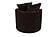 F1941 Fabric Swivel Chair Chocolate by Poundex
