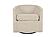 F1952 Fabric Swivel Chair Beige by Poundex