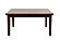 F2207 Wood Dining Table Walnut by Poundex