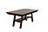 F2271 Wood Dining Table Walnut by Poundex