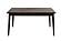 F2496 Wood Dining Table Walnut by Poundex