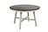 F2512 Wood Dining Table White/Gray by Poundex