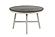 F2512 Wood Dining Table White/Gray by Poundex