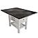 F2524 Wood Counter Height Dining Table Antique White by Poundex