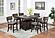 F2569 Wood Counter Height Dining Table Espresso by Poundex