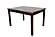 F2630 Wood 5-Piece Dining Set Black/Cherry by Poundex