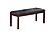 F2635 Wood 6-Piece Dining Set Walnut/Black by Poundex