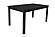 F2637 Wood 6-Piece Dining Set Charcoal by Poundex