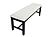 F2637 Wood 6-Piece Dining Set Charcoal by Poundex