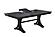 F2703 Wood Dining Table w/Built in Leaf Charcoal by Poundex