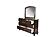 F4347 Wood 7-Drawer Dresser Antique Cherry by Poundex
