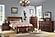 F4348 Wood 5-Drawer Chest Antique Cherry by Poundex
